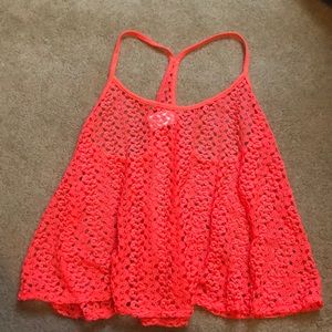 See through coverup or tank